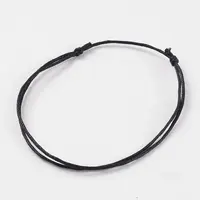 Adjustable Waxed Cord Bracelets
