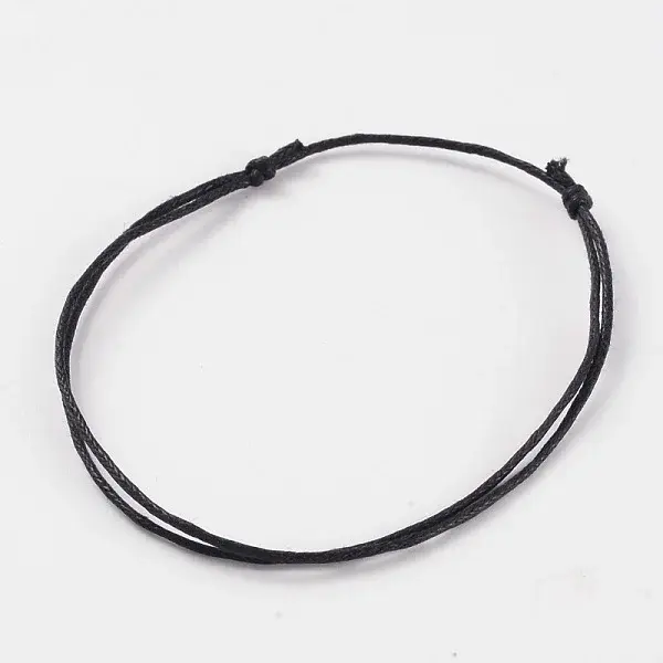 Adjustable Waxed Cord Bracelets