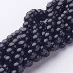 Natural Mashan Jade Round Beads Strands
