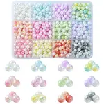 12 Colors Opaque Acrylic Beads