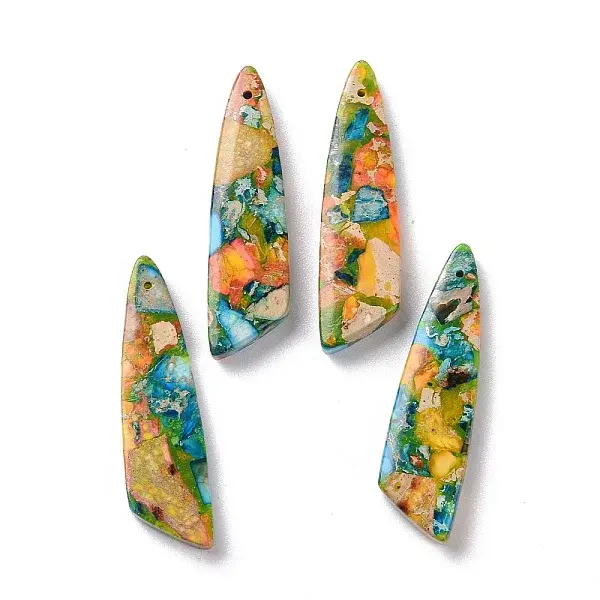 Natural Regalite/Imperial Jasper/Sea Sediment Jasper Pendants