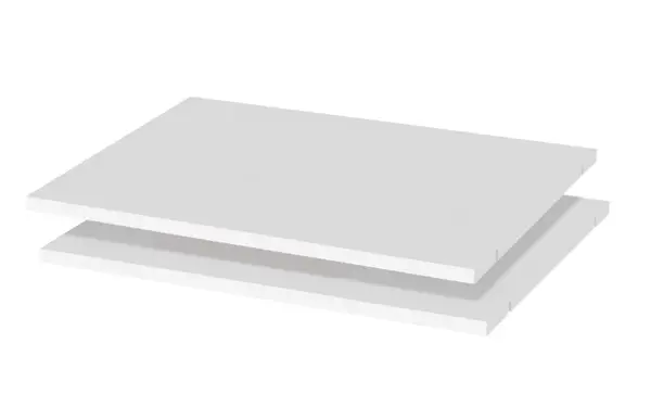 Náhradní předsíňové police hagop - bílá