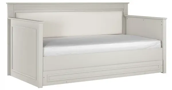 Válenda 90x200 se zásuvkou esme - šedá