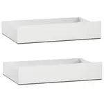 Zásuvky pod domečkovou postel 100x200 dundee - bílá