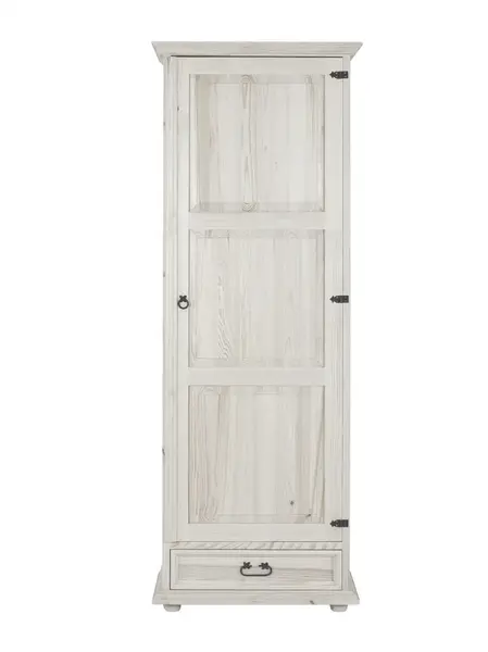 Úzká skříň policová szy 102b - k13 bělená - atyp