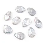 Baroque Natural Nucleated Pearl Keshi Pearl Beads