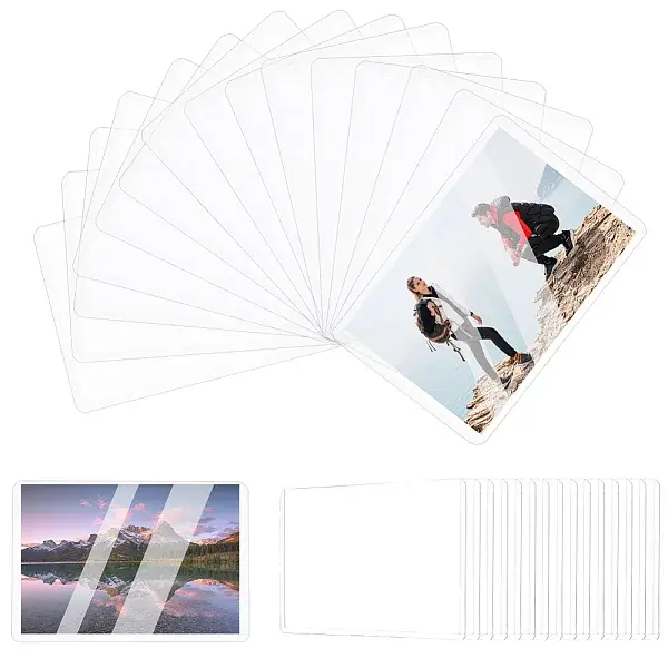 30pcs Plastic Card Protector