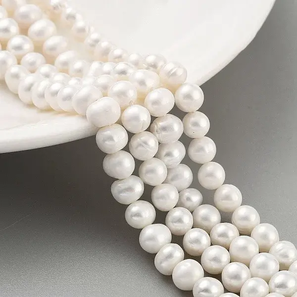 Natural Cultured Freshwater Pearl Beads Strands