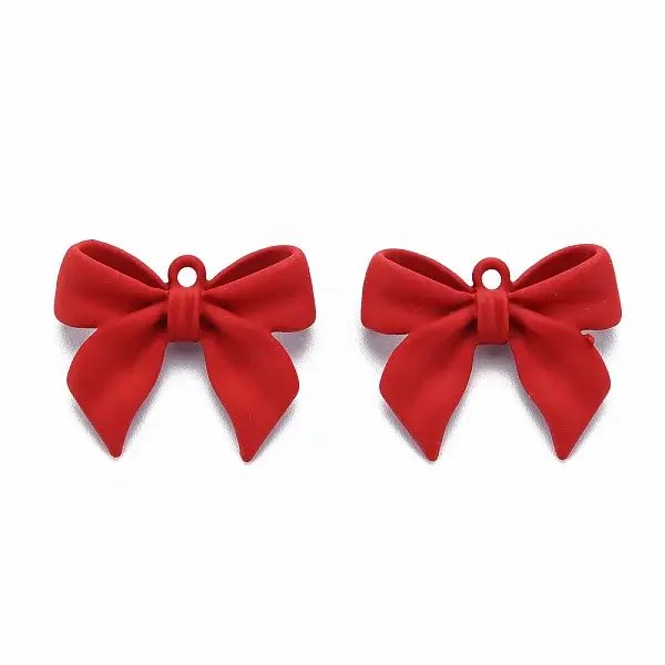 Spray Painted Alloy Pendants