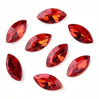 Pointed Back Glass Rhinestone Cabochons