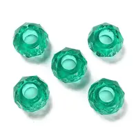 Transparent Resin European Beads