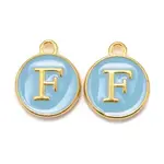 Golden Plated Alloy Enamel Charms