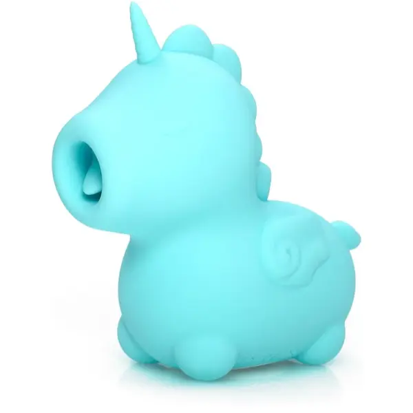 Unihorn Mount'n Peak stimulátor klitorisu Blue 8,9 cm