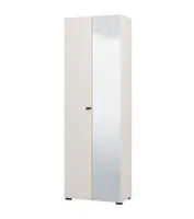 Předsíňová skříň se zrcadlem aimee - kašmír, černá