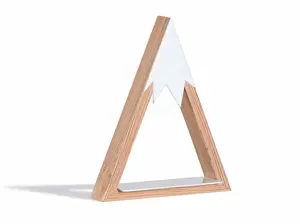 Dekorativní polička boom - dub colorado/bílá