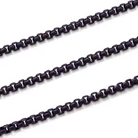 Spray Painted Stainless Steel Box Chains