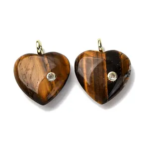 Natural Tiger Eye Pendants