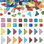 240Pcs 2 Style Transparent Glass Cabochons