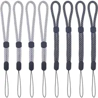 8Pcs 2 Colors Polyester Mobile Phon Straps