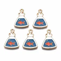 Eco-Friendly Alloy Enamel Pendants