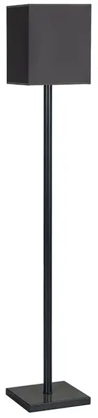 Stojacia lampa thor - čierna/oranžová