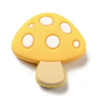 Mushroom Food Grade Eco-Friendly Silicone Focal Beads
