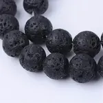 Natural Lava Rock Beads Strands
