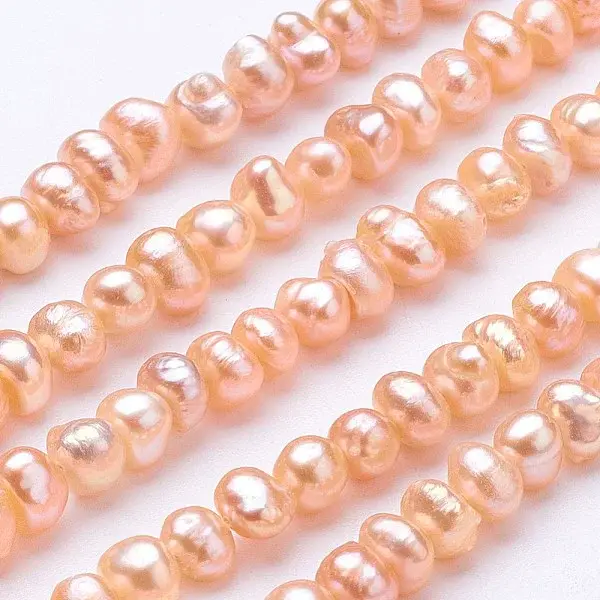 Natural Cultured Freshwater Pearl Beads Strands