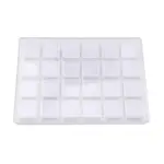 4-Rows 6 Grids Acrylic Organizer Storage Boxes