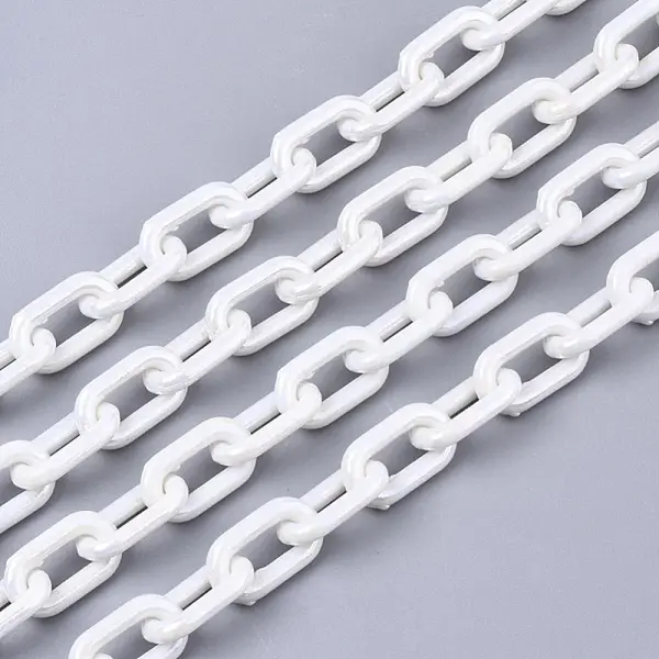 Acrylic Opaque Cable Chains