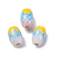 Two Tone Handmade Lampwork Beads