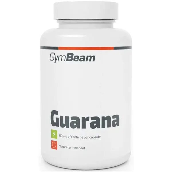 GymBeam Guarana kapsle pro sportovce 102 g