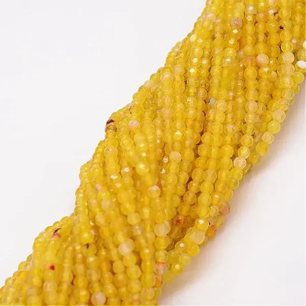Natural Agate Bead Strands