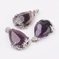 Natural Amethyst Pendants
