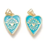 Brass Enamel Pendants