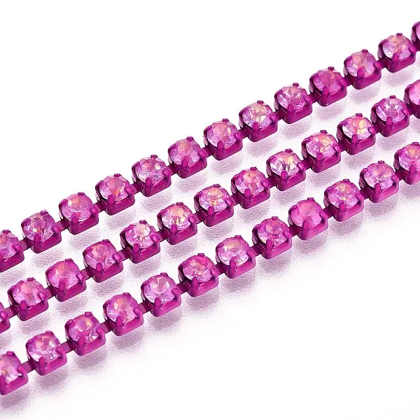 Iron Rhinestone Cup Chains