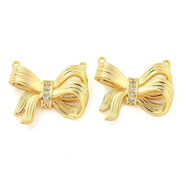 Brass Pave Cubic Zirconia Pendants