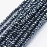Electroplate Glass Beads Strands