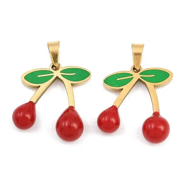 304 Stainless Steel Enamel Pendants