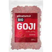 Allnature Kustovnica čínska Goji sušené BIO sušené plody v BIO kvalite 100 g