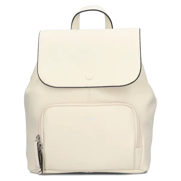 Dámský kožený batoh Katana Suzelle - krémová