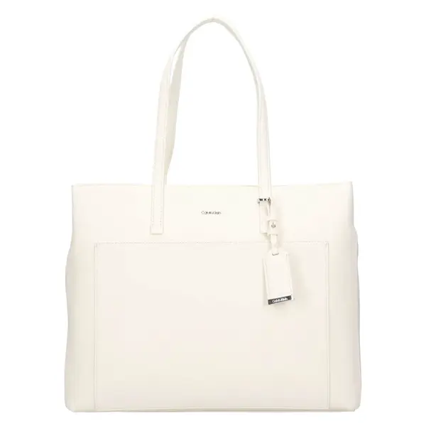 Dámska kabelka Calvin Klein Pippa - krémová