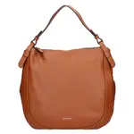 Dámska kožená kabelka Gianní Conti Matilda - hnedá