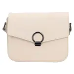 Dámská kožená crossbody kabelka Lagen Simoa - krémová