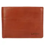 Pánská kožená peněženka Lagen Murel - koňak