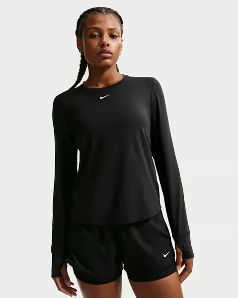 Nike One Classic Womens Dri-FIT Long-Sleeve Top L