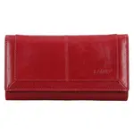Dámská kožená peněženka Lagen Heda - červená