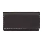 Dámská kožená peněženka Lagen Jiřina - hnědo-oranžová