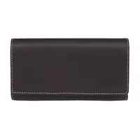 Dámská kožená peněženka Lagen Jiřina - hnědo-oranžová