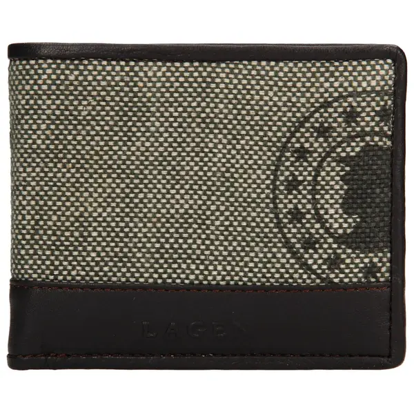 Pánská kožená peněženka Lagen Mann - hnědá